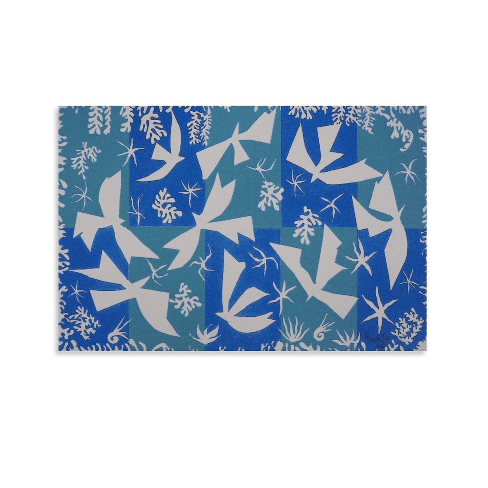 アンリ·マティス　【ポリネシアの空】1946 bcc713d10a1fa23548a826fc4af550